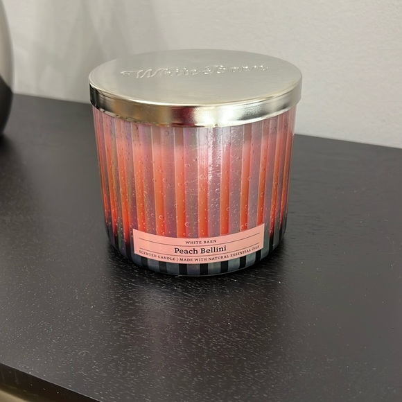 Bath & Body Works Other - Bath & Body Works PEACH BELLINI 3 Wick Candle